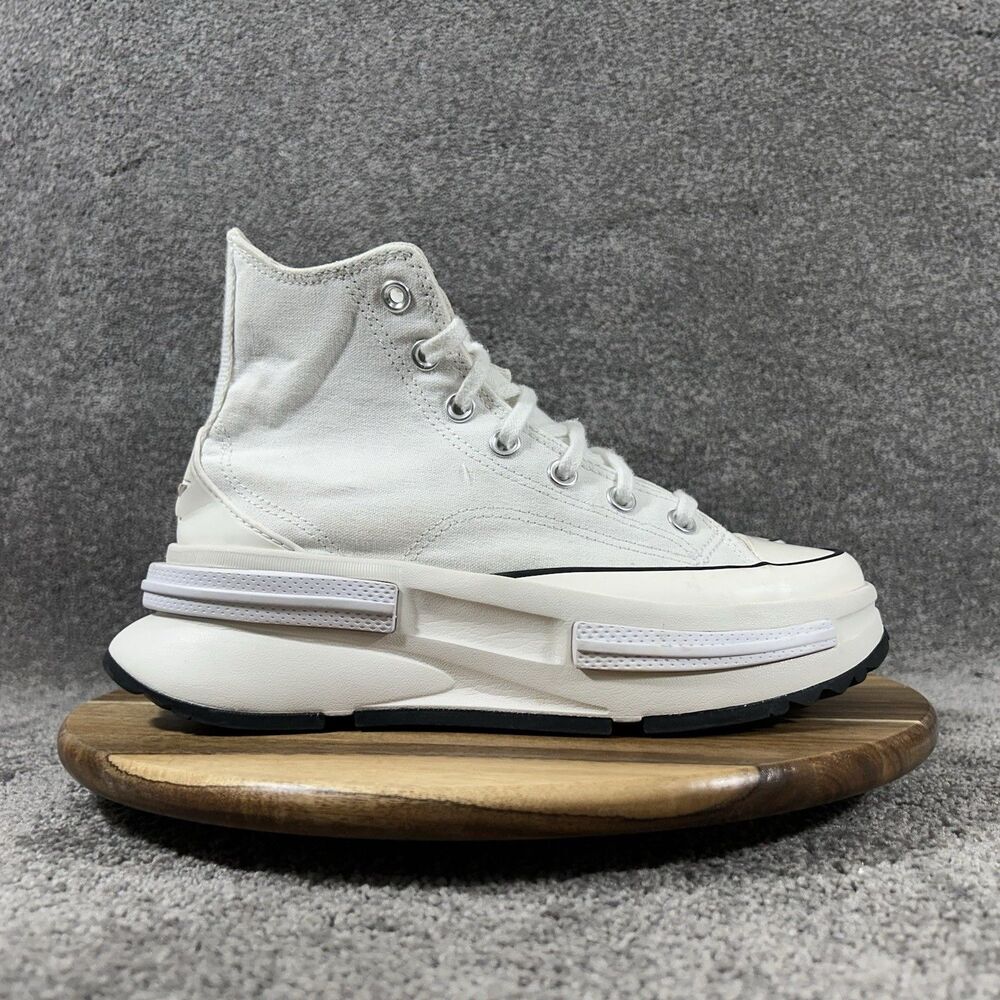 Converse Run Star Legacy CX High A00868C Women’s Size 7 Egret White Shoes Used